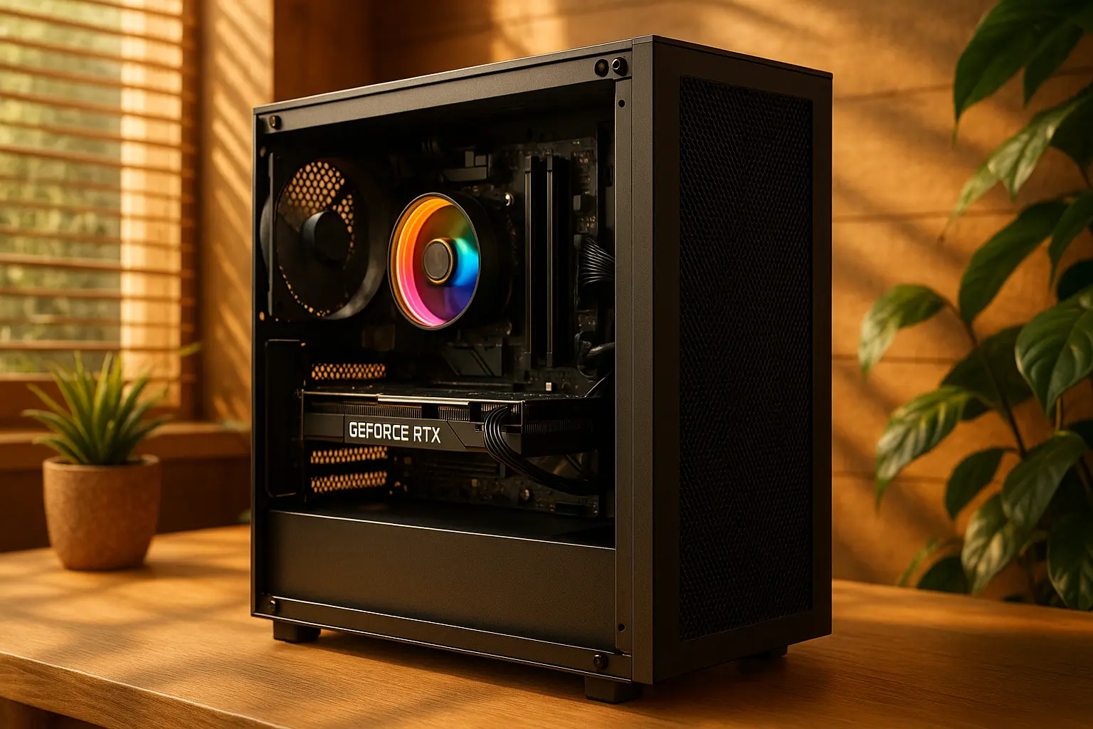 Monte seu PC: Ryzen 5 9600X, RTX 4060 Ti, 16GB, 512GB SSD