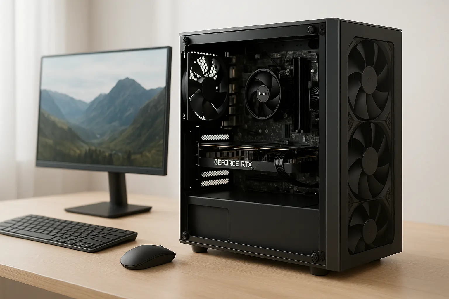 Monte seu PC: i7-13700F, RTX 4060, 16GB, 512GB SSD