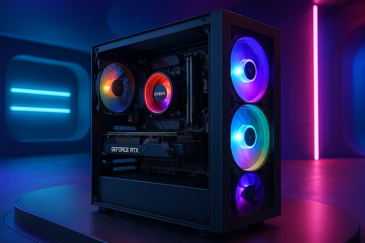 Monte seu PC: Ryzen 9 5900XT, RTX 4070 Ti, 32GB, 1TB SSD