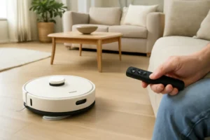 Kärcher Robô Aspirador de Pó RCV 2: Aspira + Passa Pano com Controle Remoto