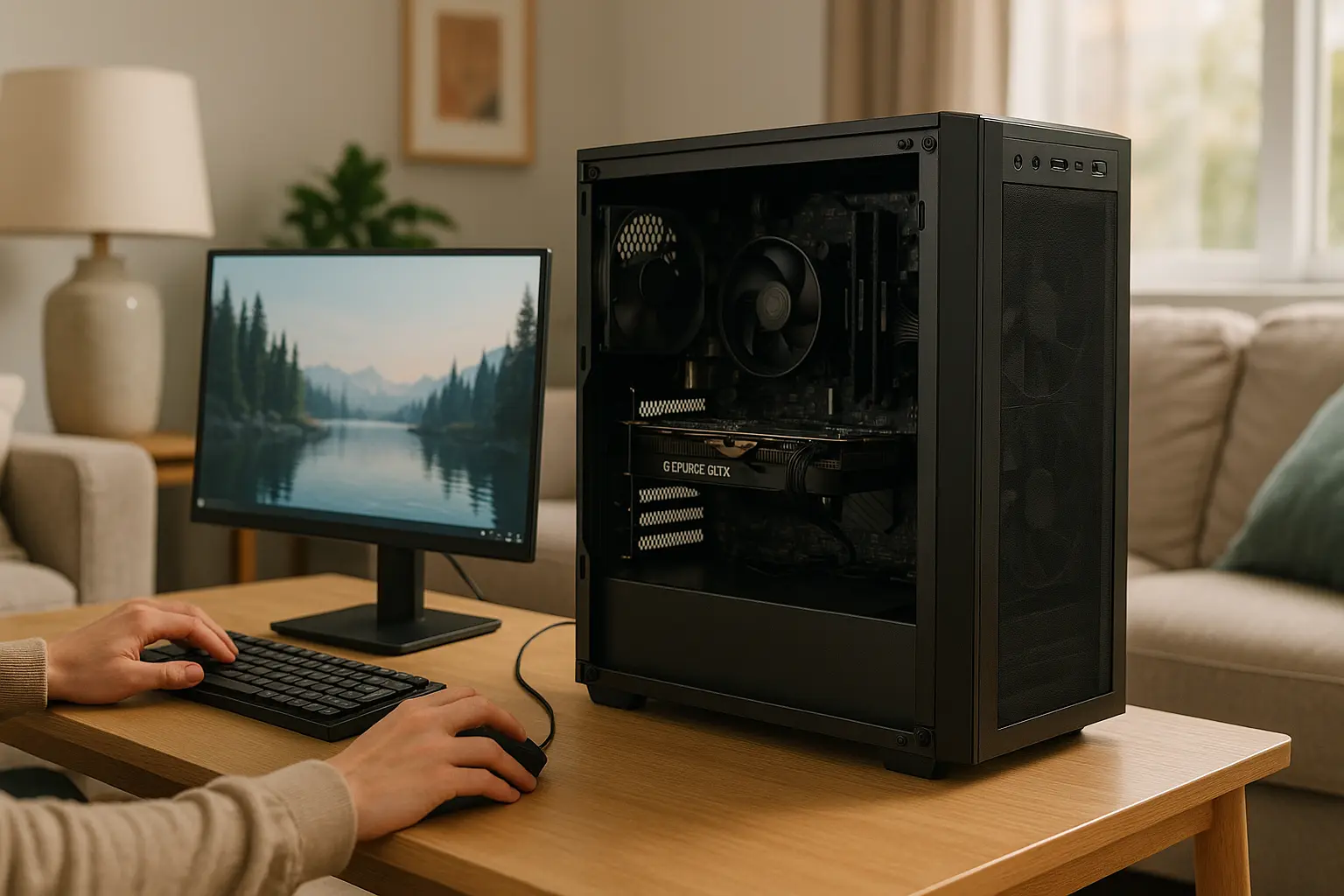 Monte seu PC: i5-12400F, RTX 4060, 16GB, 512GB SSD