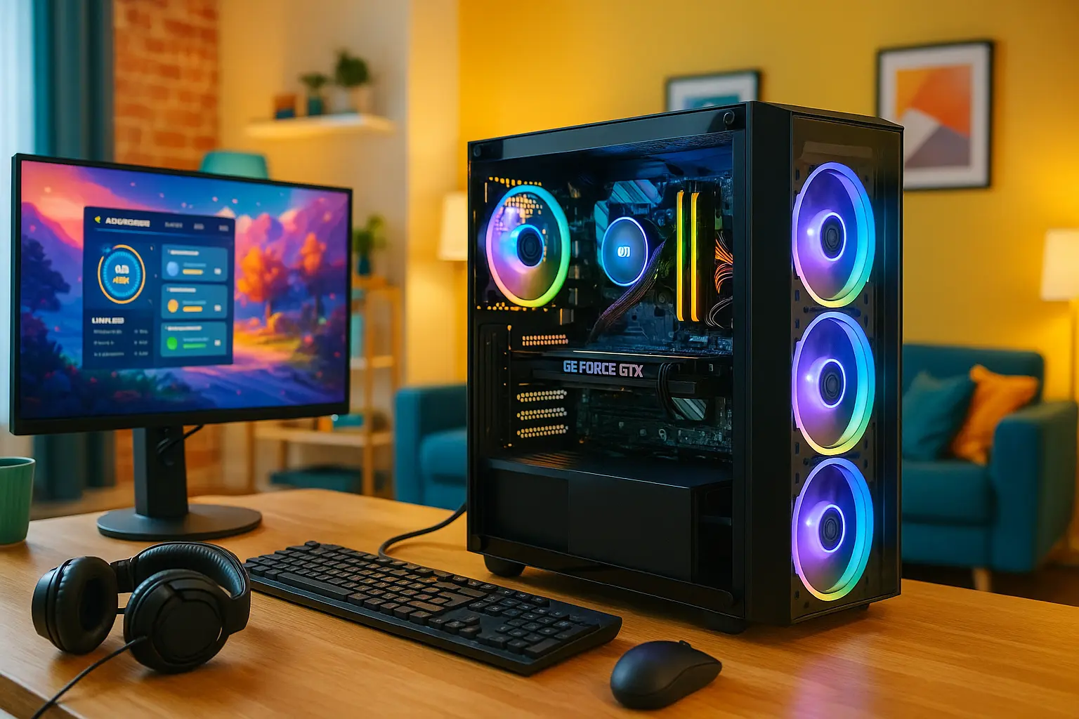 Monte seu PC: i5-14400F, GTX 1660 Super, 16GB, 512GB SSD