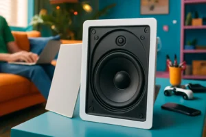 Caixa Acústica de Embutir JBL CI6S Plus Arandela Quadrada 160W: Som Potente e Design Moderno