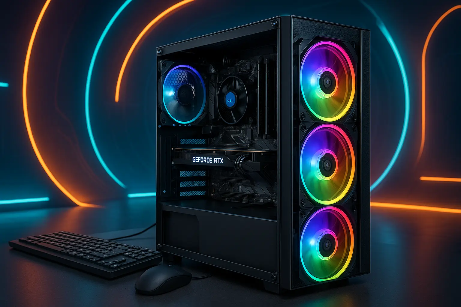 Monte seu PC: i5-13400F, RTX 4070 Super, 16GB, 1TB SSD