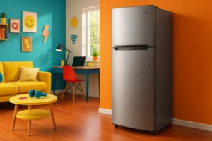 Geladeira EOS 240L Duplex Inox: Silêncio e Eficiência