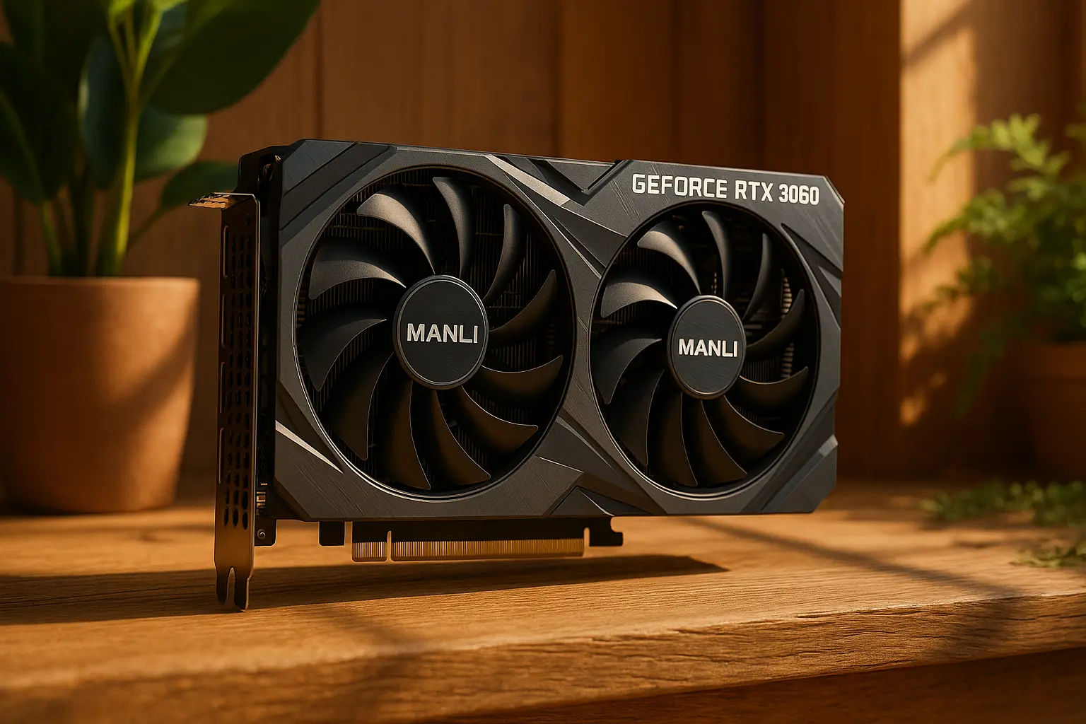 Manli GeForce RTX3060 LHR: 12GB de Performance Estável