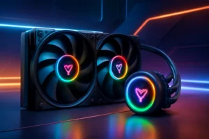 Water Cooler Gamdias Chione E4-240 Preto: Refrigeração Eficiente e Design Moderno