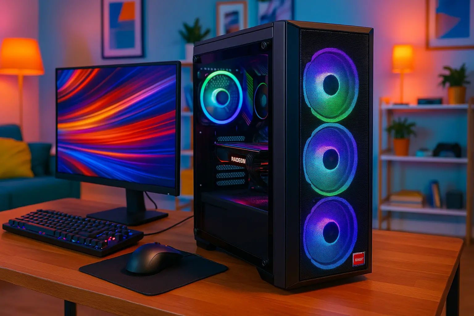 PC GAMER AMD Ryzen 5 8500G com Radeon 740M e DDR5