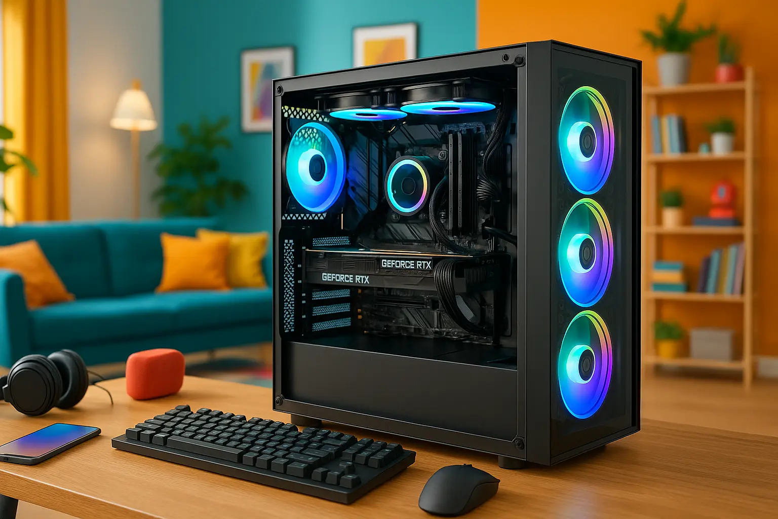 Monte seu PC: i7-14700F, RTX 4070 Super, 32GB, 1TB SSD