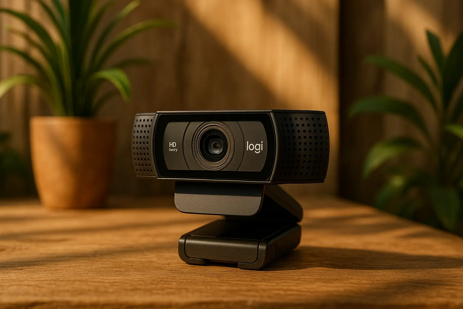 Logitech Webcam HD Pro C920: Imagem Nítida e Áudio Profissional