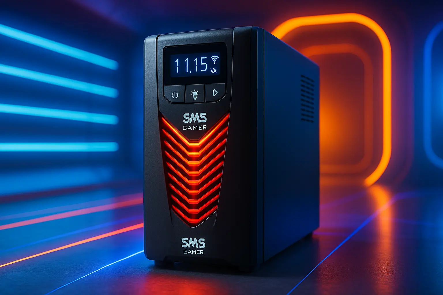 NOBREAK SMS GAMER 1500 VA: Proteção com Potência e Wi-Fi