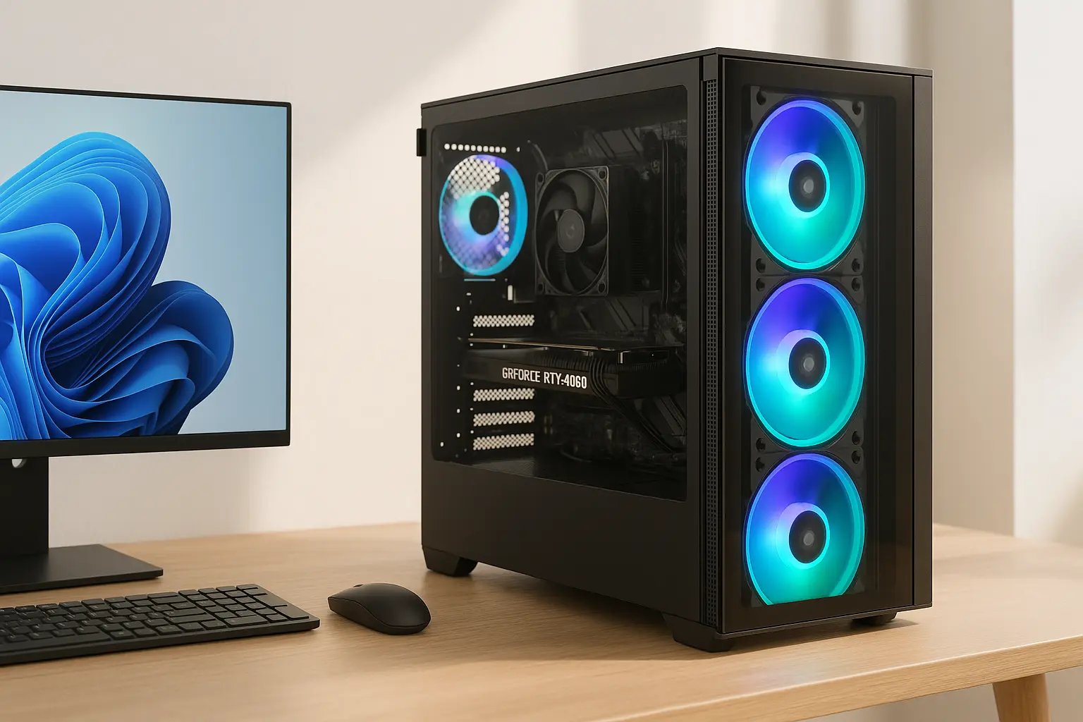 Monte seu PC: i5-13400F, RTX 4060, 16GB, 512GB SSD