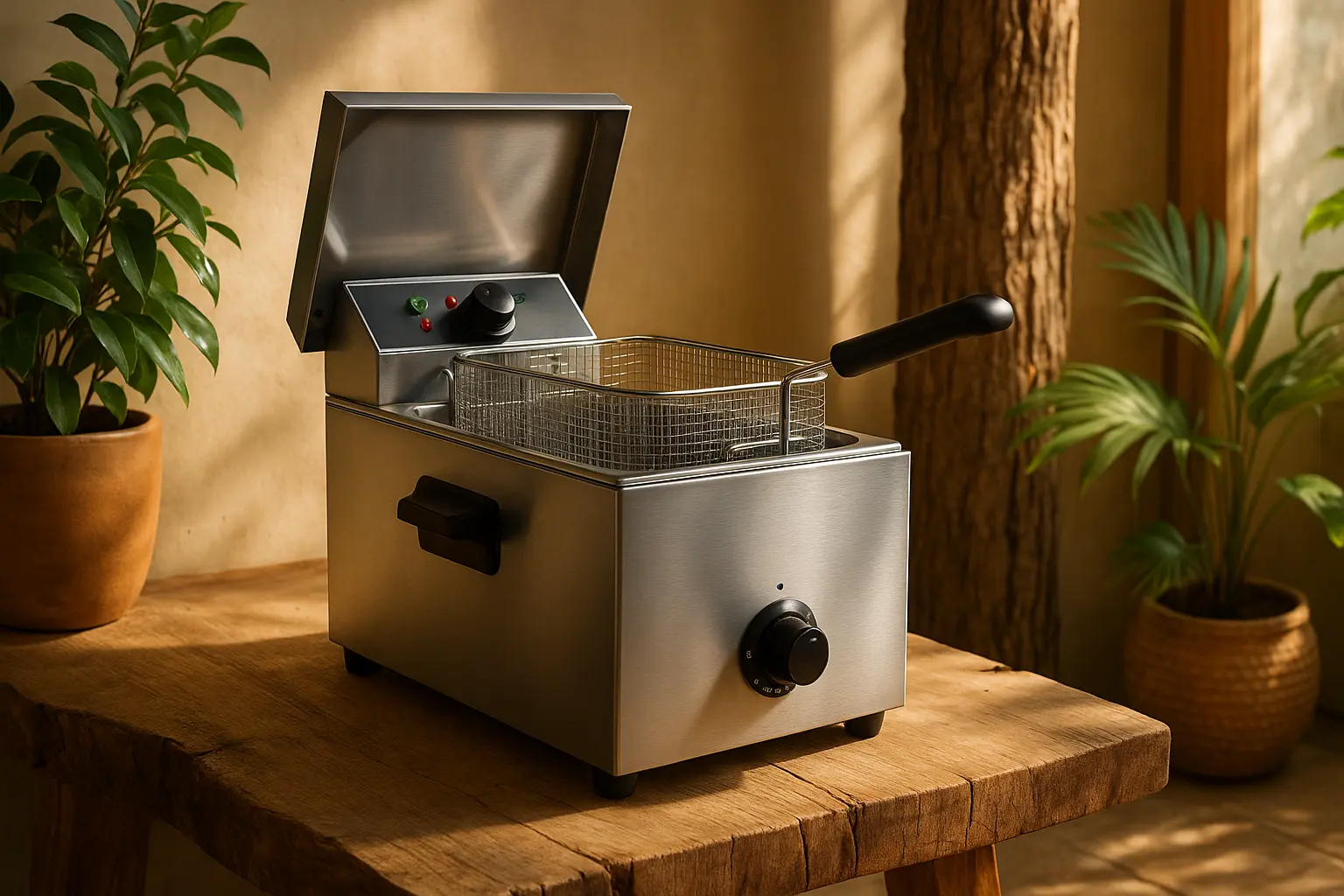 Fritadeira Elétrica Metalcubas FOE 15M Zona Fria 8000W