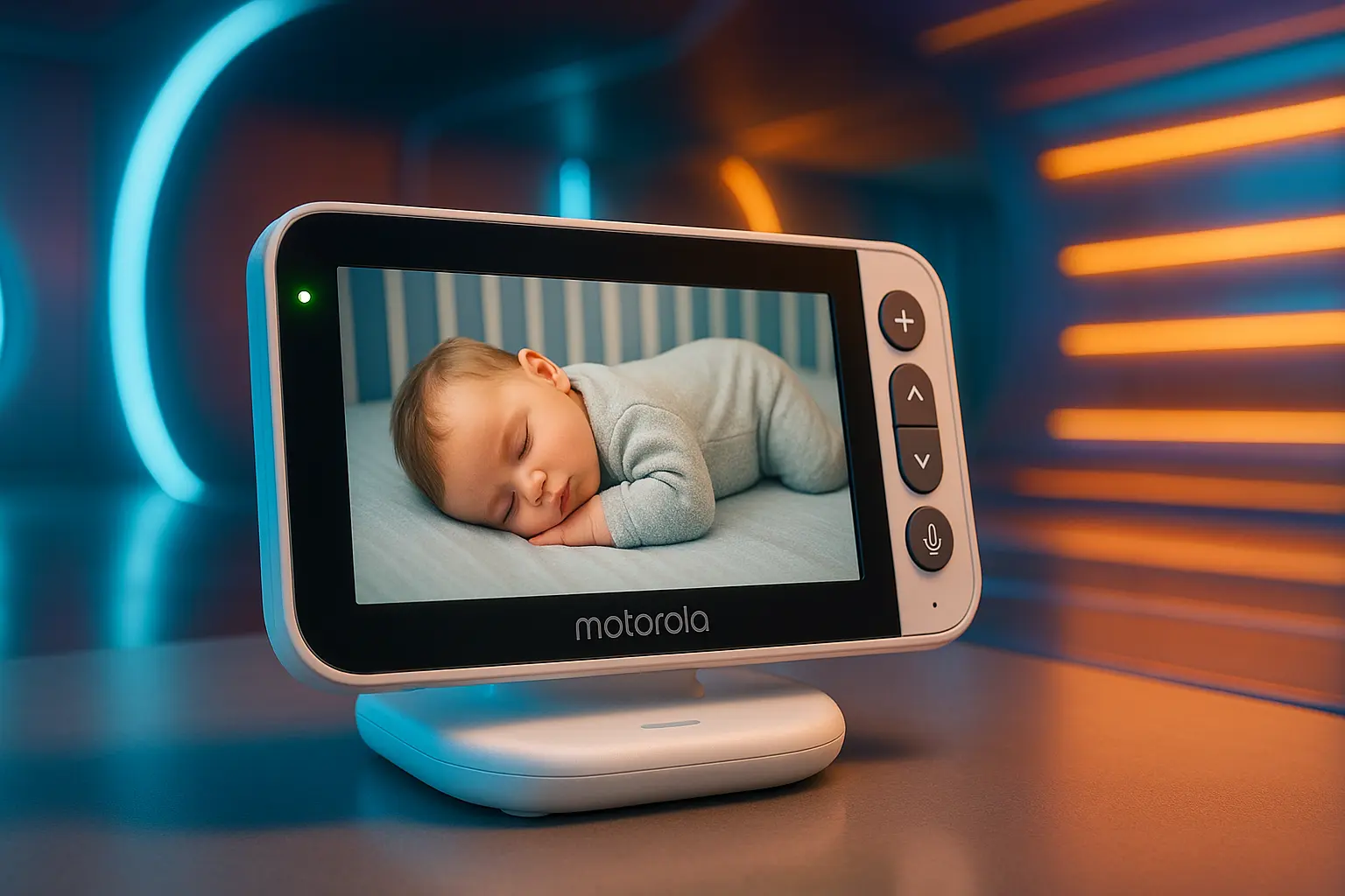 Motorola Babá Eletrônica Pip1510 Connect: Monitor Colorido 5”