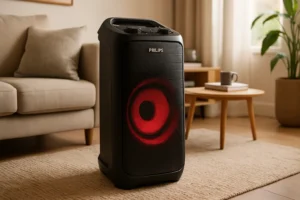 PHILIPS Party Speaker: Potência, Estilo e Versatilidade