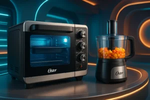 Kit Forno e Fryer Oster + Processador: Potência 2 em 1