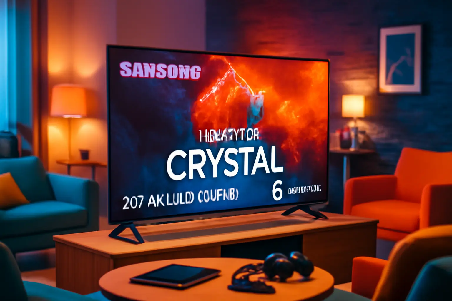 Samsung Smart TV Crystal 70" 4K UHD CU7700 - Alexa Built-in, Gaming Hub