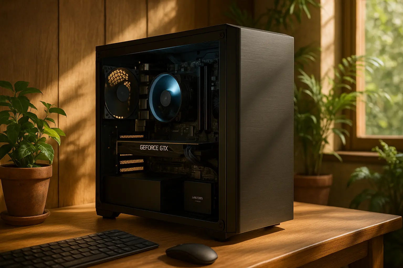 Monte seu PC: i7-4790, GTX 1050 Ti, 16GB, 480GB SSD