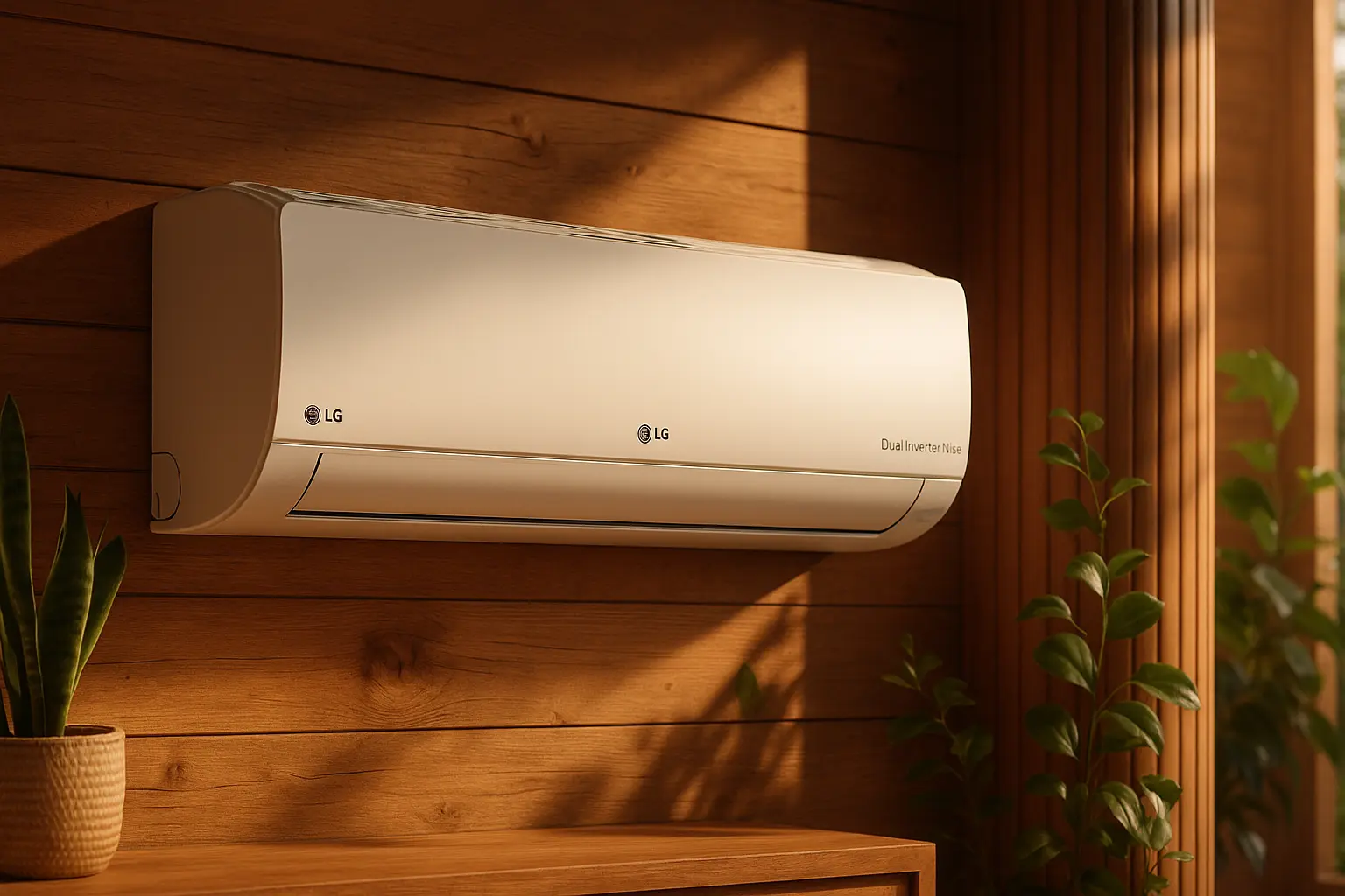 Ar Condicionado LG Dual Inverter Voice 12.000 Btus Quente e Frio