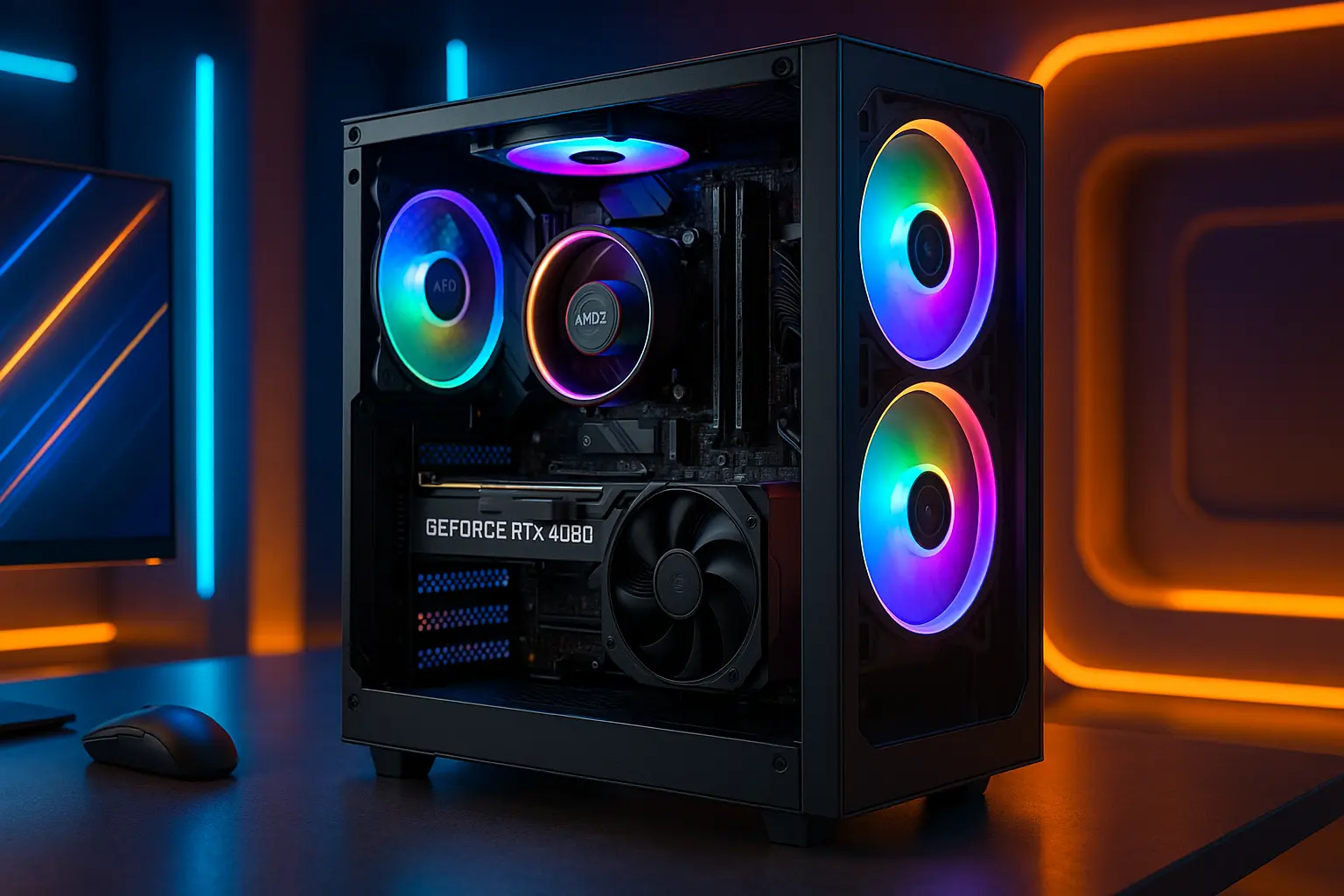 Monte seu PC: Ryzen 5 7600X, RTX 4060, 16GB, 1TB SSD