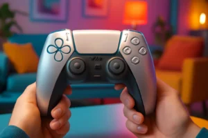 PS5 Controle DualSense Sterling Silver - Design e Funcionalidade Impecáveis