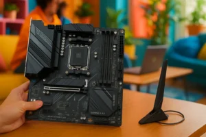 Placa Mãe Gigabyte B650M Gaming X AX com Wi-Fi e DDR5