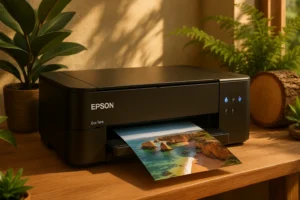 Epson EcoTank L8050: Impressão fotográfica com Wi-Fi e 6 cores