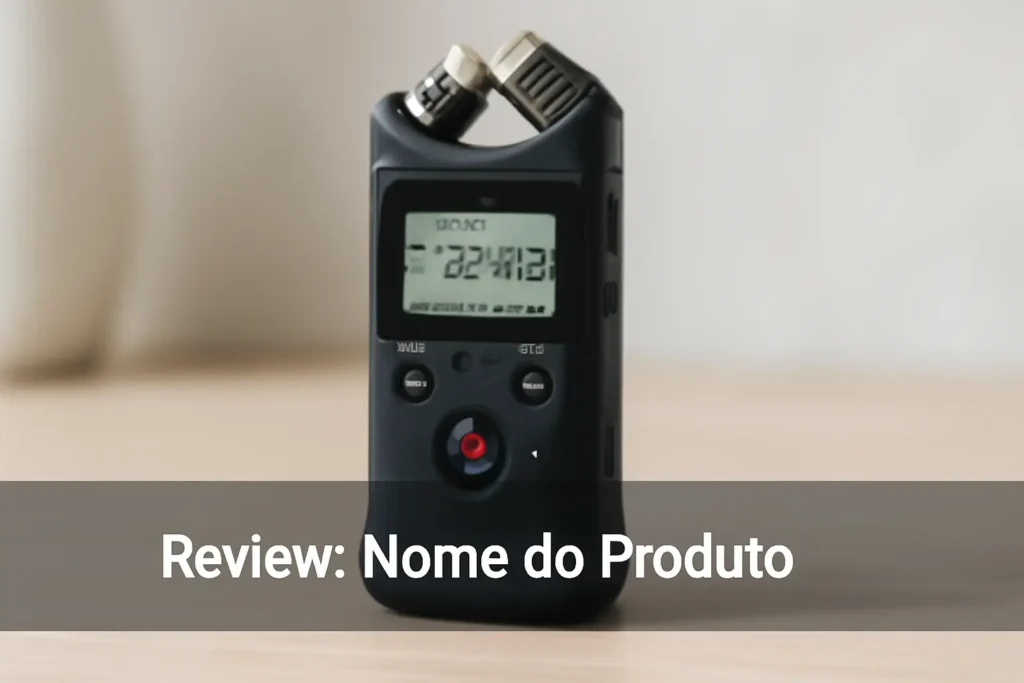 Top 5 gravador de áudio