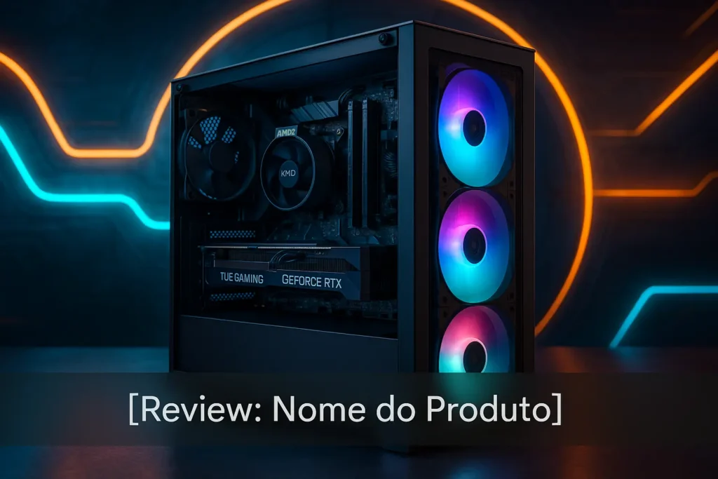 Monte seu PC: Ryzen 7 9800X3D, RTX 4070, 32GB, 2TB SSD