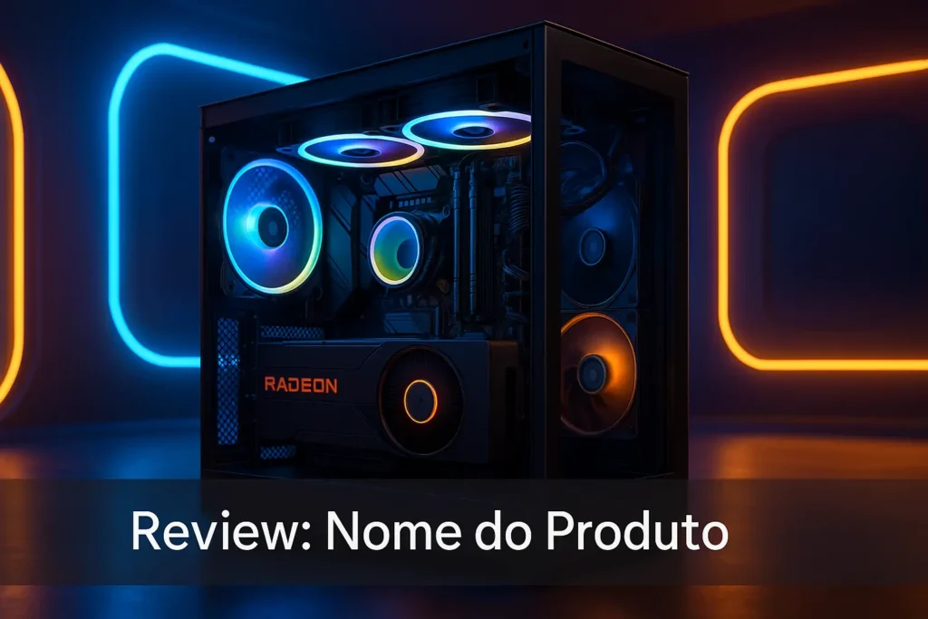 Monte seu PC: i7-12700K, RX 7800 XT, 32GB, 1TB SSD