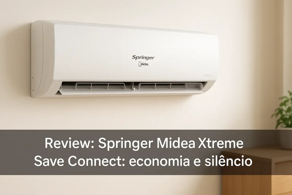 Springer Midea Xtreme Save Connect: economia e silêncio
