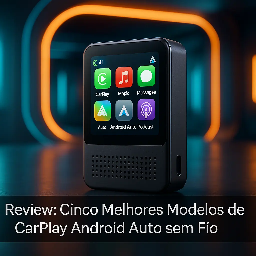 Cinco Melhores Modelos de carplay android auto sem fio