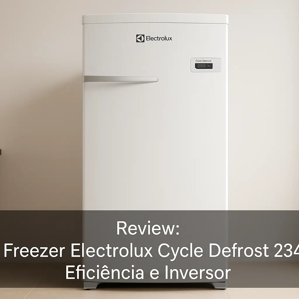 Freezer Electrolux Cycle Defrost 234L: Eficiência e Inversor