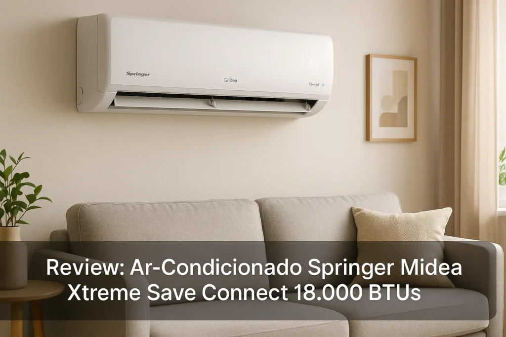 Ar-Condicionado Springer Midea Xtreme Save Connect 18.000 BTUs