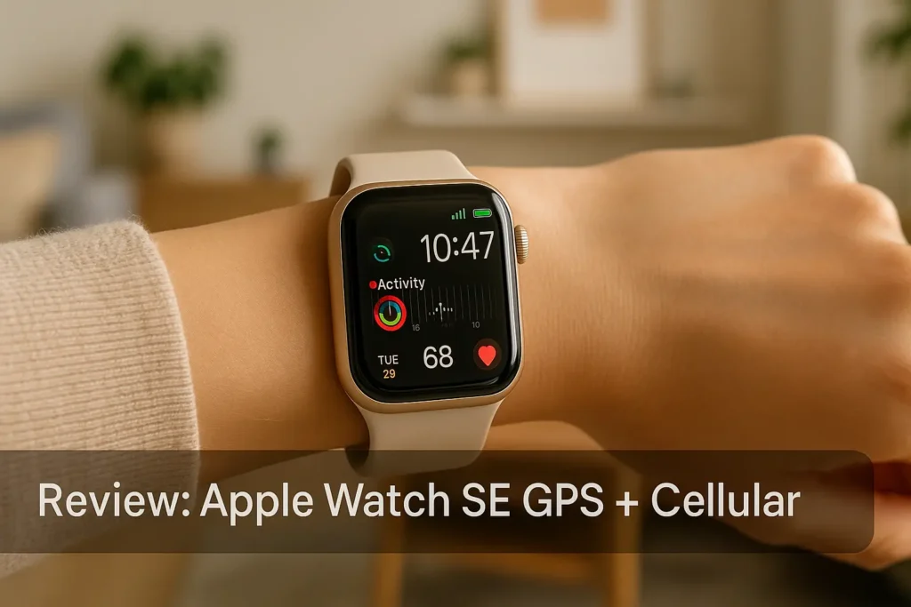 Apple Watch SE GPS + Cellular: Saúde, Conectividade e Estilo