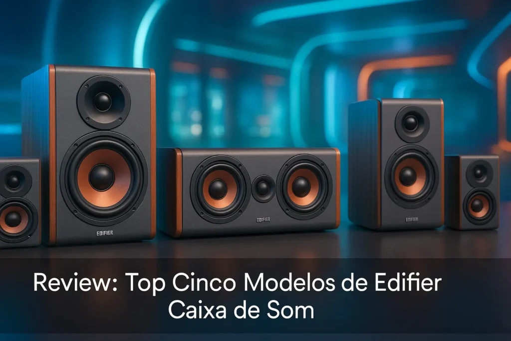 Top Cinco Modelos de Edifier caixa de som