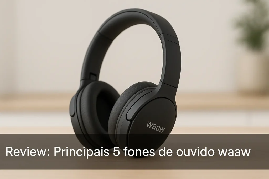 Principais 5 fones de ouvido waaw