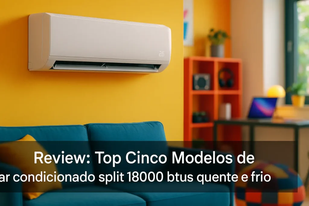 Top Cinco Modelos de ar condicionado split 18000 btus quente e frio inverter