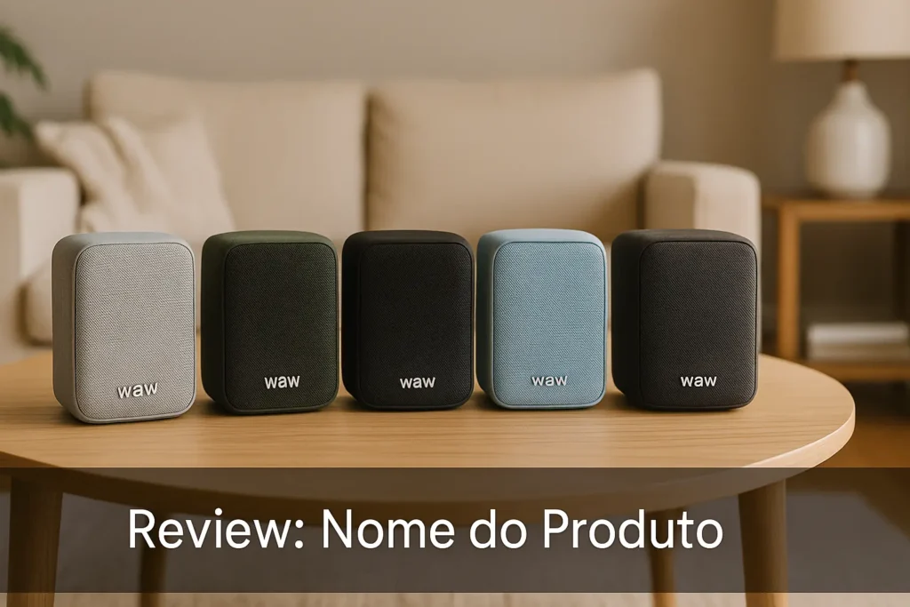 Principais 5 caixas de som waaw