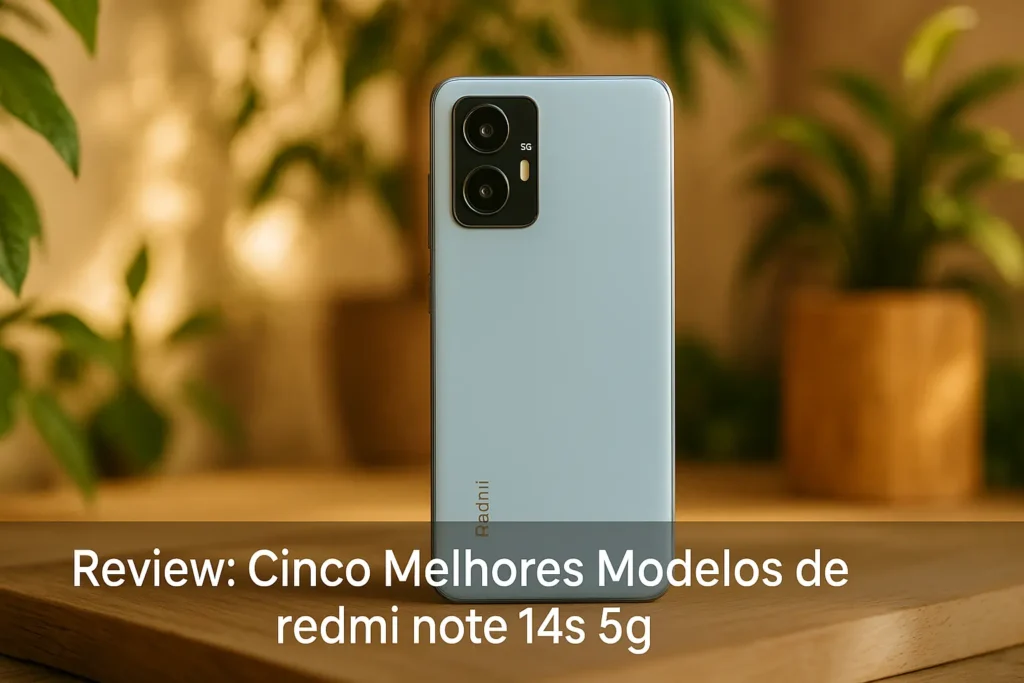 Cinco Melhores Modelos de redmi note 14s 5g