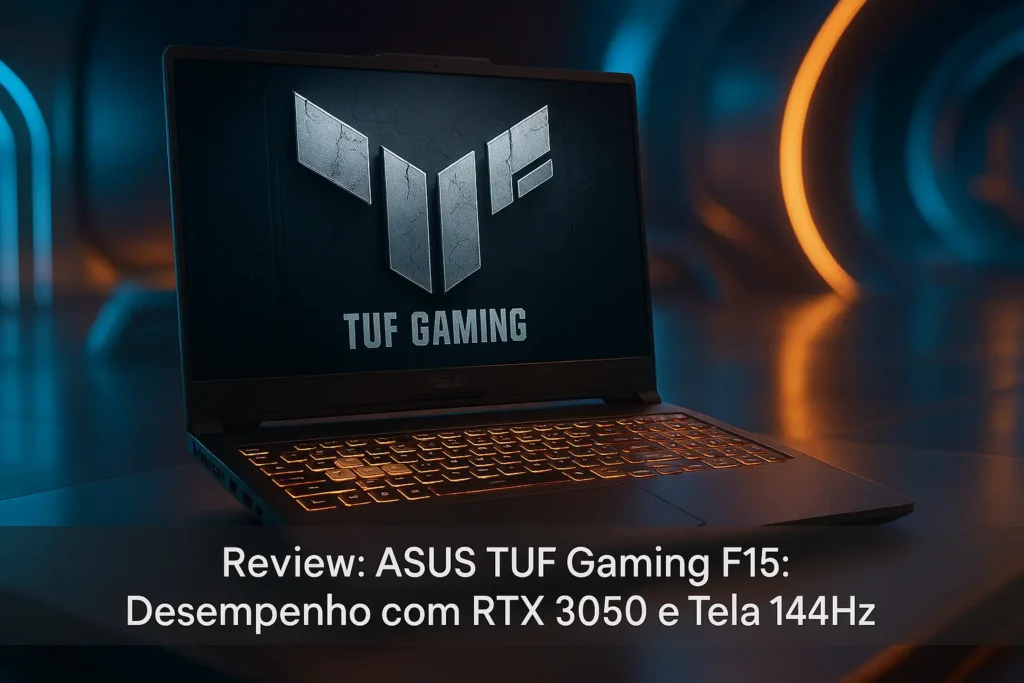 ASUS TUF Gaming F15: Desempenho com RTX 3050 e Tela 144Hz