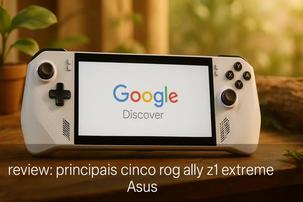 Principais Cinco Rog ally z1 extreme Asus