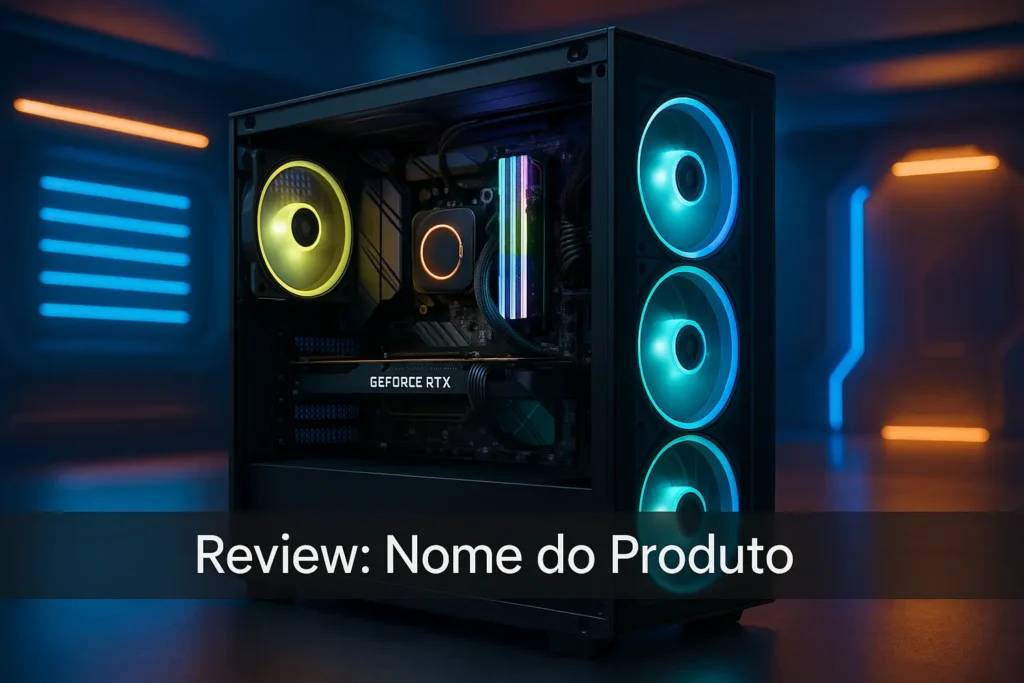 Monte seu PC: Ryzen 9 7950X3D, RTX 5080, 32GB, 2TB SSD