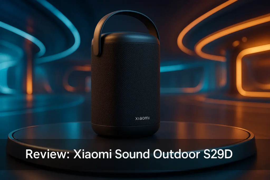 Xiaomi Sound Outdoor S29D: Potência e Portabilidade