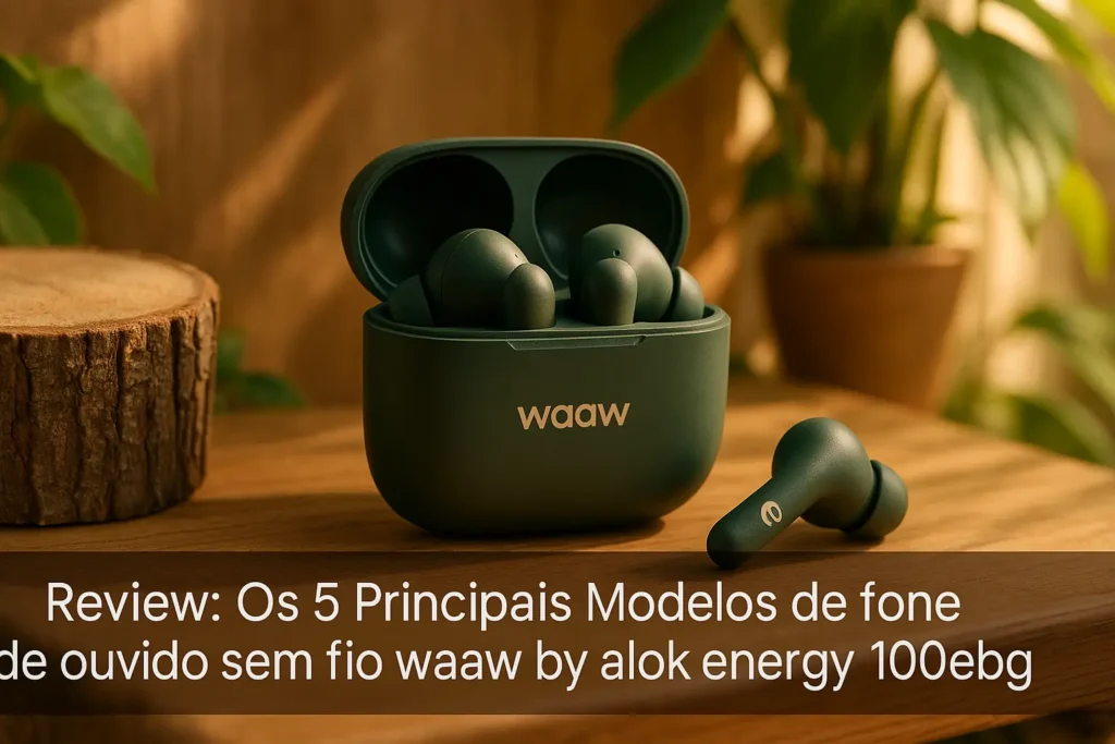 Os 5 Principais Modelos de fone de ouvido sem fio waaw by alok energy 100ebg