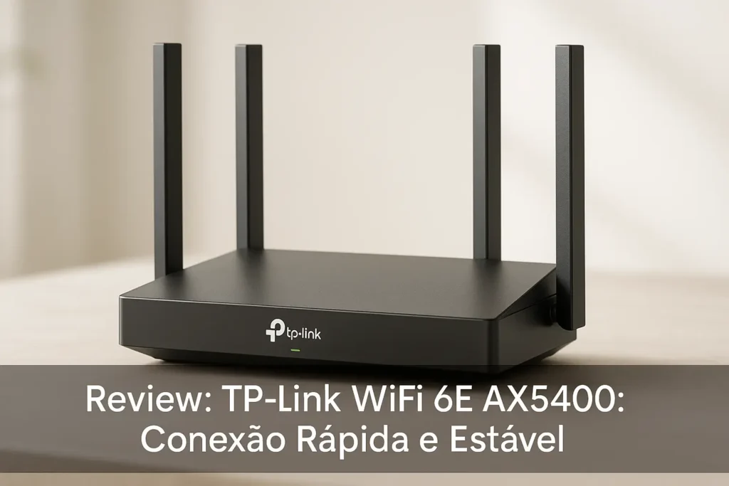 TP-Link WiFi 6E AX5400: Conexão Rápida e Estável