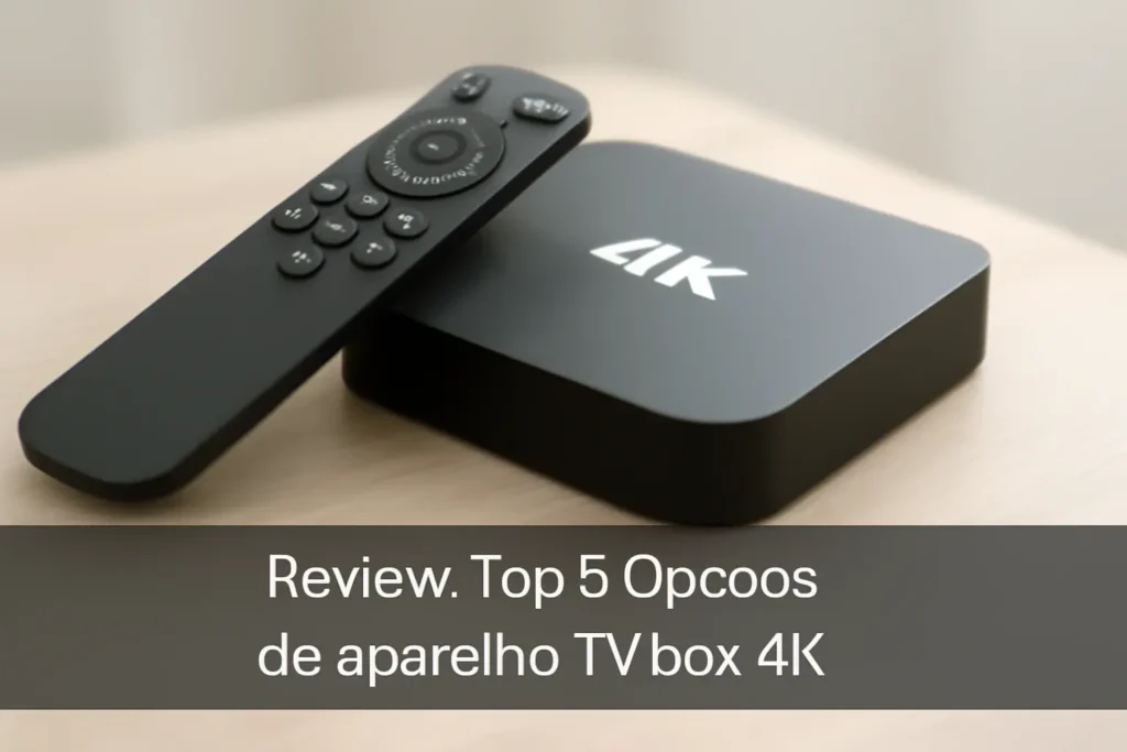 Top 5 Opções de aparelho TV box 4k