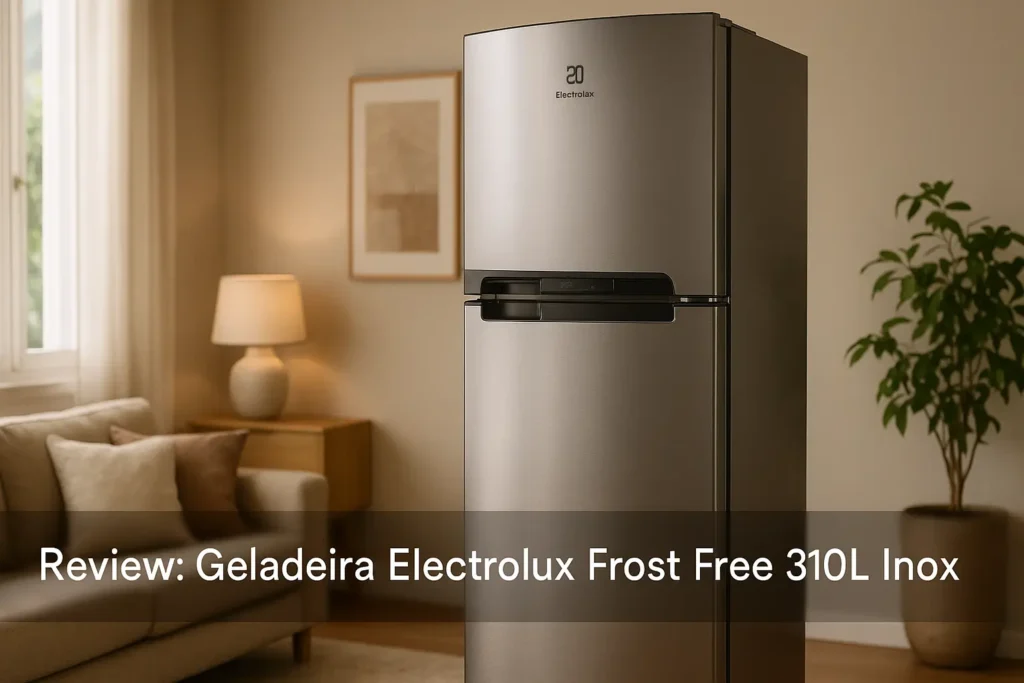 Geladeira Electrolux Frost Free 310L Inox: Eficiente e Moderna