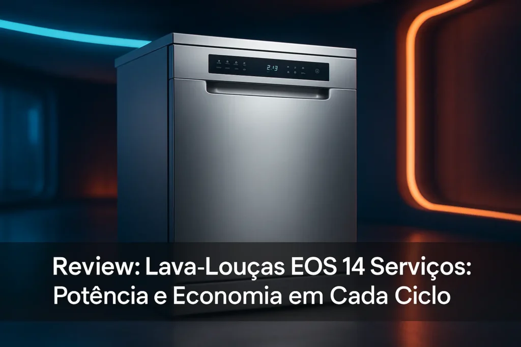 Lava-Louças EOS 14 Serviços: Potência e Economia em Cada Ciclo