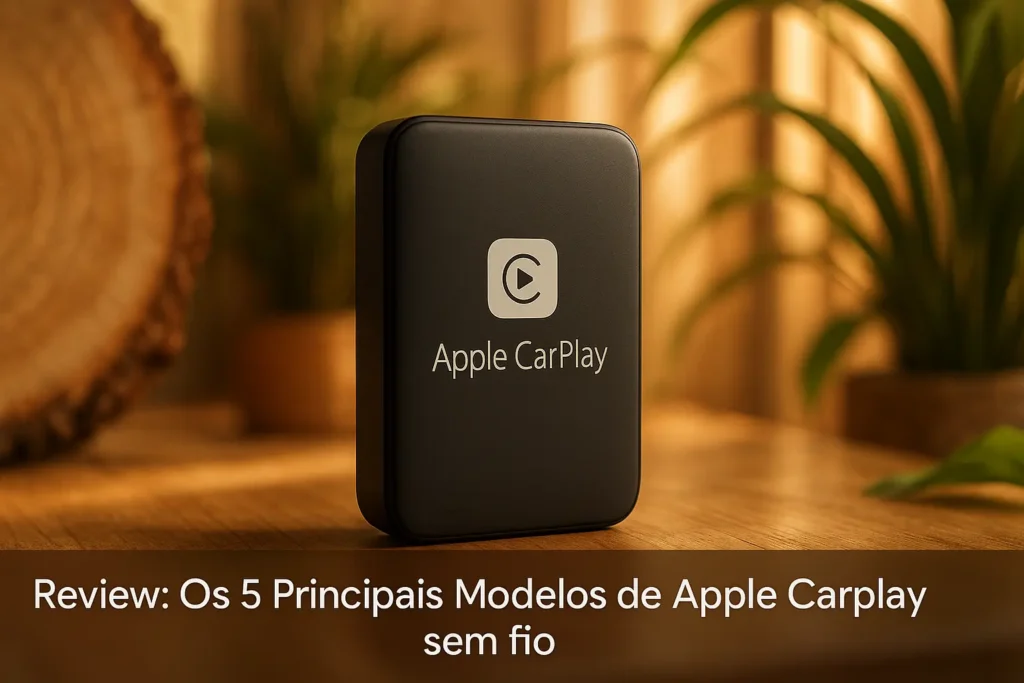 Os 5 Principais Modelos de Apple carplay sem fio